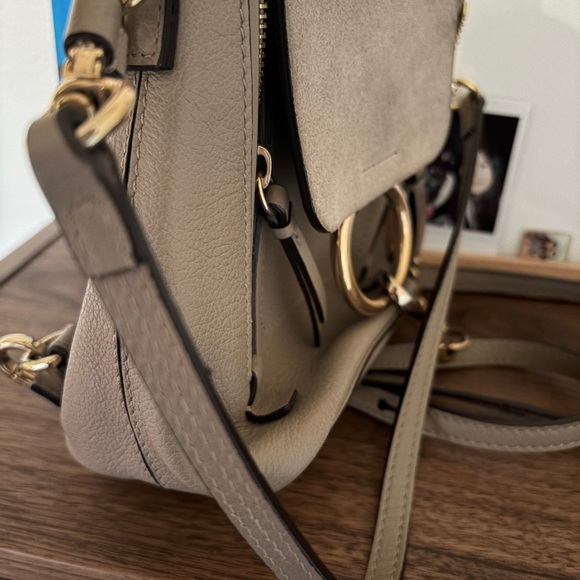 Chloe Mini Faye Backpack Motty Grey - Picture 9 of 15